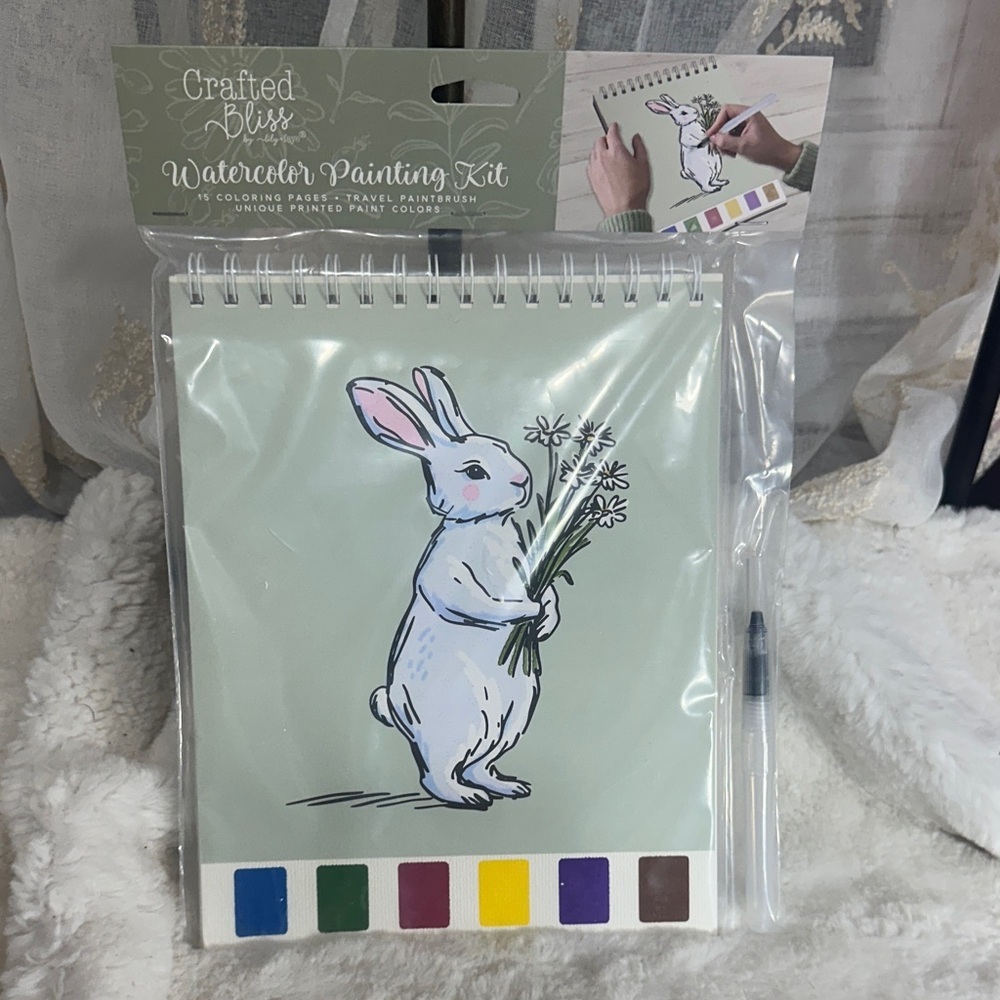 Crafted Bliss watercolor Easter painting kit